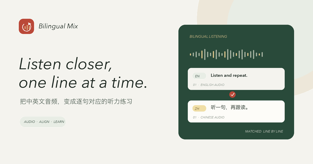 Bilingual Mix website preview